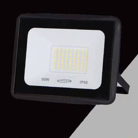 Faretto Led Faro 50 Watt 4500 Lm Ip65 Nero Luce Calda Fredda Naturale Ek02-50w-n