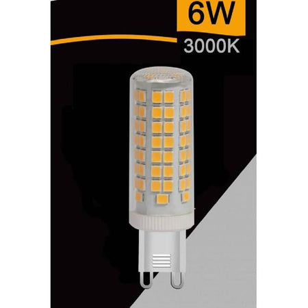 Lampadina Tubolare Led Smd G9 6 W 680 Lm Luce 3000k 4000k 6500k Sparac-g9-6w-ce2
