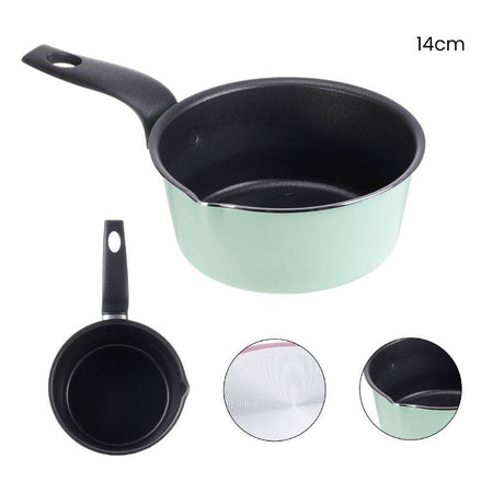 Casseruola Conica Con Manico Accessori Per Cucinare Pentola Antiaderente Cm14