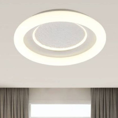 Plafoniera Led Lampadario Soffitto 40 W Bianco Tripla Colorazione Luce Pn-29-3c