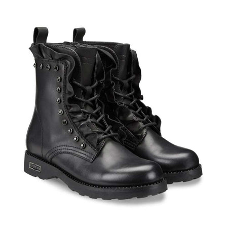 CULT ZEPPELIN 3202 Anfibio donna in pelle nero