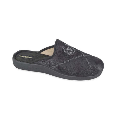 VALLVERDE Pantofola uomo nera 31801