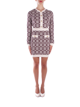 Elisabetta Franchi Abiti Bordeaux da donna