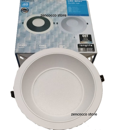 Faretto LED SPOT LIGHT Incasso a molle 40W rotondo LUCE seleCCTable 4400LM IP20