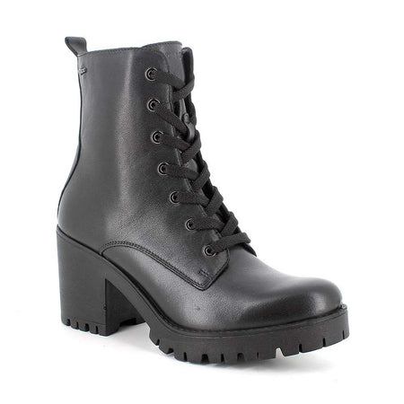 IGI&CO Anfibio con tacco donna in pelle nero 4665300