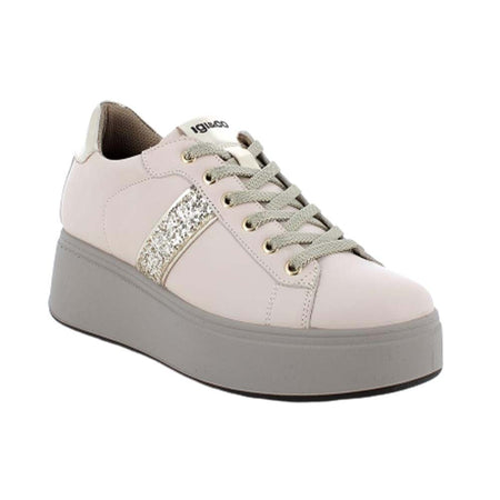 IGI&CO Sneakers donna in pelle beige 4670622
