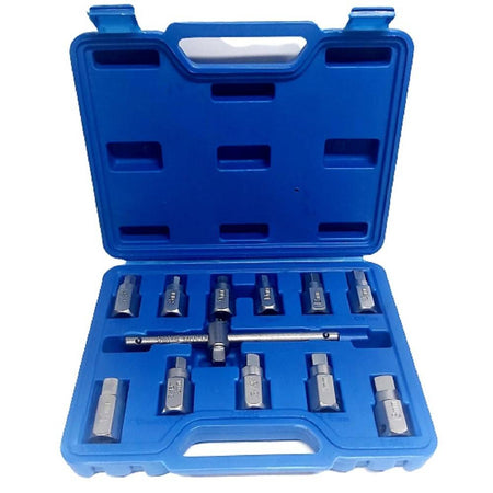 Chiave Del Carter Quadrato Ed Esagonale Set 12 Pezzi Chiavi Universali A Bussola