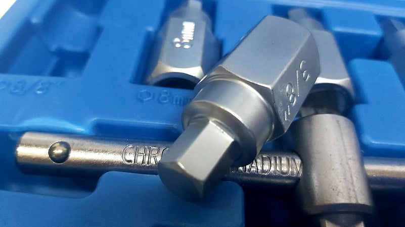 Chiave Del Carter Quadrato Ed Esagonale Set 12 Pezzi Chiavi Universali A Bussola