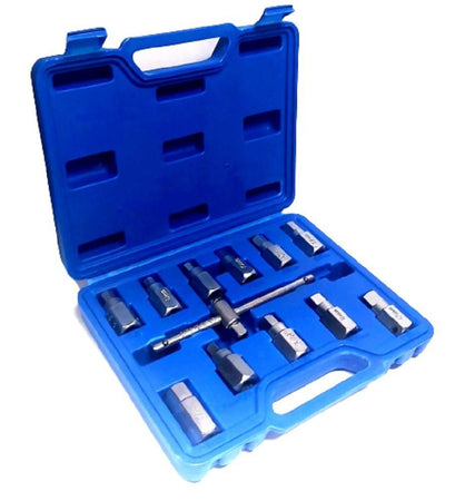 Chiave Del Carter Quadrato Ed Esagonale Set 12 Pezzi Chiavi Universali A Bussola