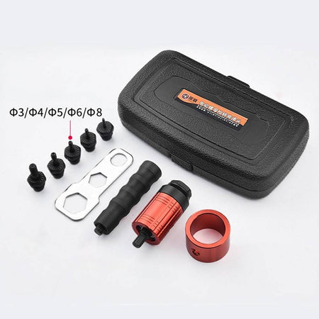 Adattatore Per Rivetti Elettrici Per Trapano A Batteria M3 M4 M5 M6 M8 Utensili