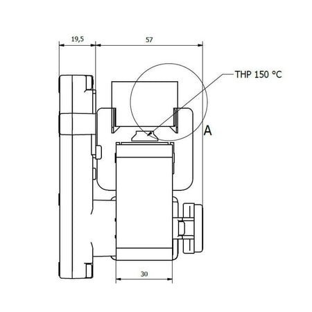 Motoriduttore Kenta K9115006 stufe a pellet 14702069