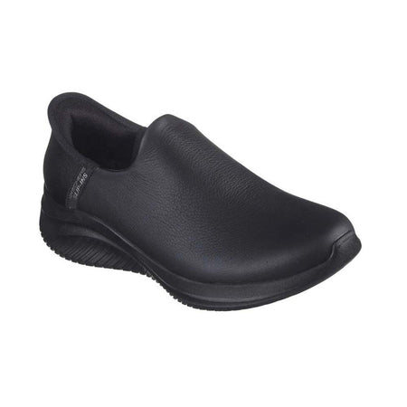 SKECHERS SLIP-INS Sneakers donna in pelle nera 149593/BBK