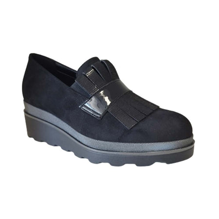 CINZIA SOFT Scarpa donna in camoscio nera MM854827 001