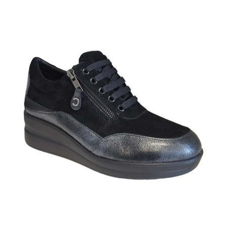 CINZIA SOFT Scarpa donna in camoscio nero IV218907 001