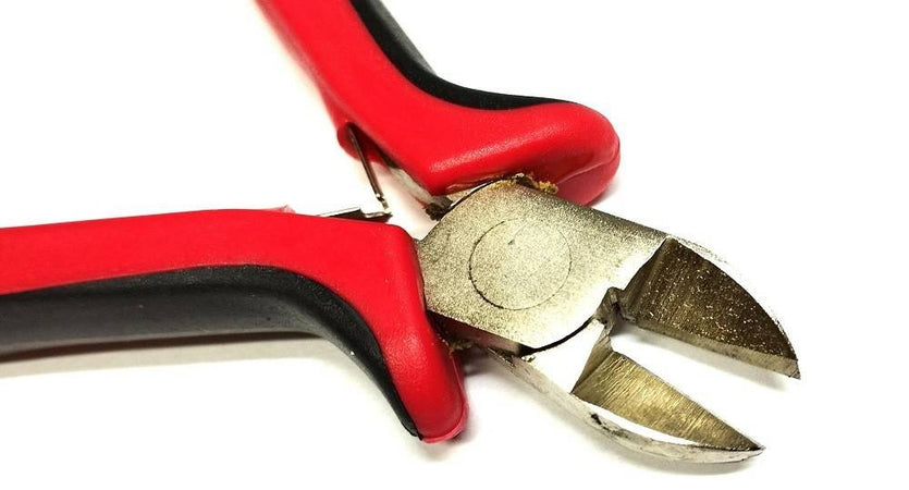 Set 3 Pezzi Mini Pinze Pinzette Di Precisione 125 Mm Per Elettronica Bricolage