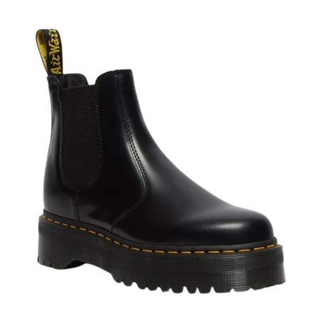 DR.MARTENS 2976 QUAD POLISHED SMOOTH BLACK