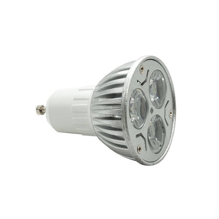Faretto 3led High Power Luce Spot 3 W Gu10 Lampada Colorata Rossa Verde Blu 230v