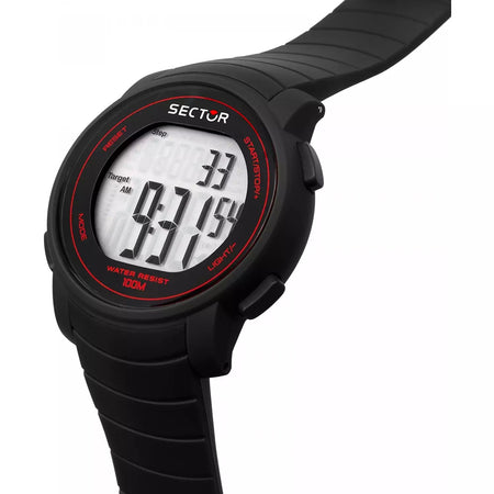 Orologio SECTOR Ex-31 multi funzione digitale gomma nero