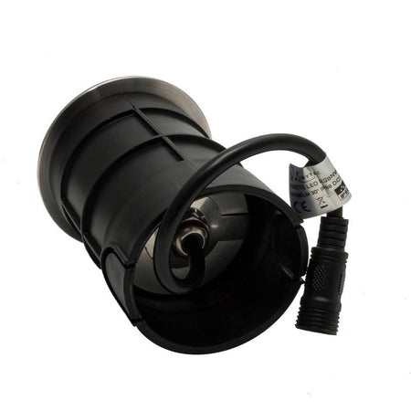 Faretto Led 24v Rgbw Calpestabile Incasso 65mm Ip68 Segnapassi 9 W Rgb 4000k Dmx