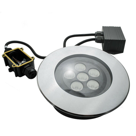 Faretto Calpestabile Incasso Pavimento Led 11 W Ip67 3000k Segnapassi Foro 150mm