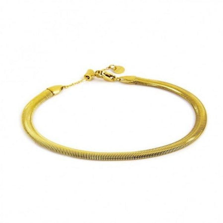 Marlu CAVIGLIERA CON CATENA SNAKE ACCIAIO