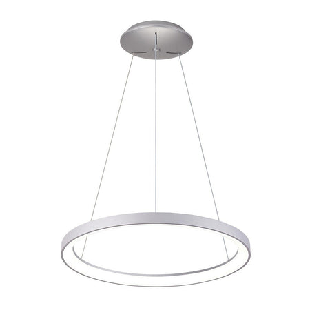 Lampadario Pendente Led 30w Cct Lampada Sospensione Circolare 38m Luce Cucina Bar