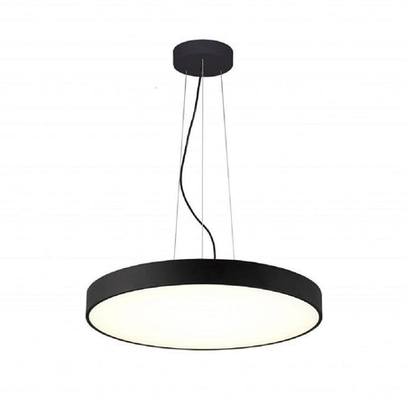 Lampadario Cerchio 40 Cm Led 43 W Lampada Up Down Sospensione 2 Temperature Luce