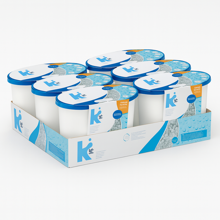 Deumidificatore Casa Portatile 6pz 500ml contro Muffa Assorbi Umidità Aria pura