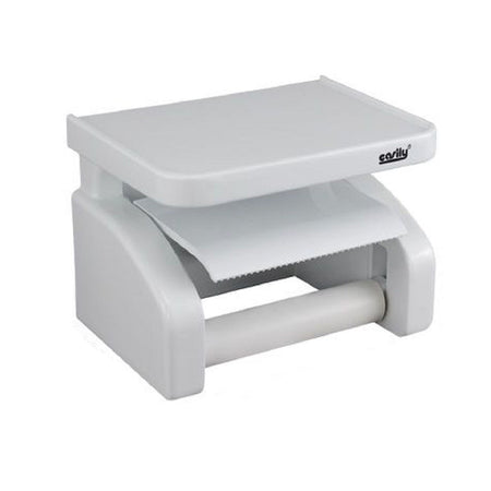 Porta Rotolo Carta Igienica Portarotolo A Ventosa Bianco Accessori Bagno 59544