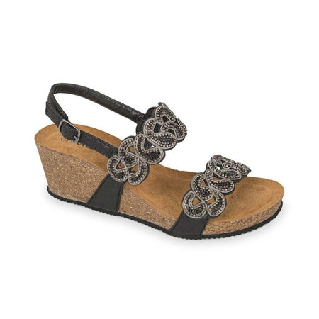 VALLEVERDE Sandalo donna con zeppa 60031