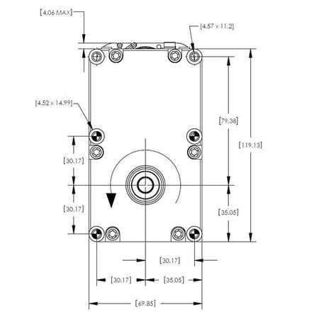 Motoriduttore Merkle Korff S-4363 stufe a pellet 14702105