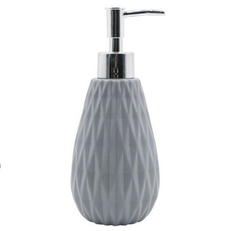 Dispenser Per Sapone Liquido Grigio Lavorato Accessori Per Arredo Bagno 79950