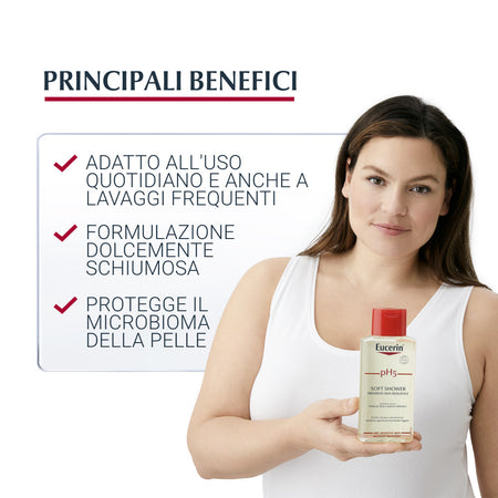 Eucerin PH5 gel doccia dermoprotettivo per pelle sensibile 200ml