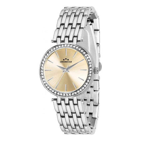 Orologio CHRONOSTAR donna Majesty acciaio / avorio