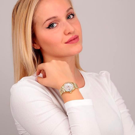 Orologio PHILIP WATCH donna Caribe data dorato / madreperla