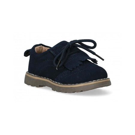 BUBBLE KIDS mocassino bimbo in camoscio blu