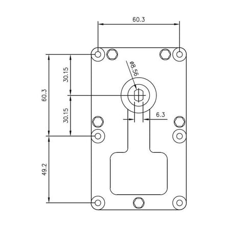 Motoriduttore Mellor FB1417 stufe a pellet 14702027