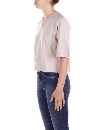 K-Way T-shirt e Polo Beige da donna