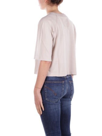 K-Way T-shirt e Polo Beige da donna