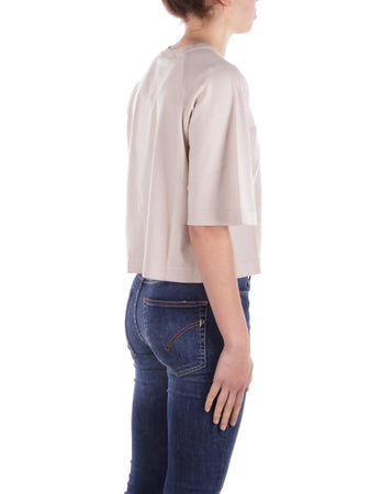 K-Way T-shirt e Polo Beige da donna