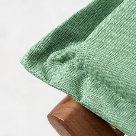 Cuscino Resinato con Pattina e Laccetti per sedia da giardino sfoderabile 45 cm "Made in Italy"