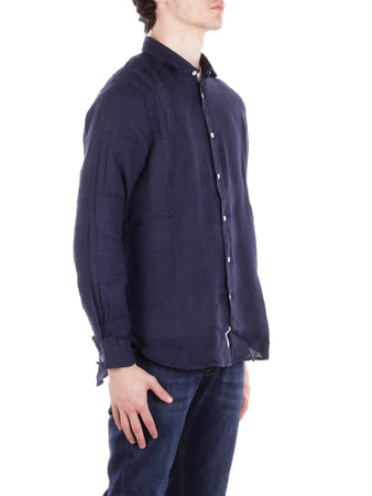 Woolrich Camicie Blu da uomo