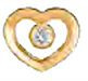 Bjt207 orecchini heart soli gp