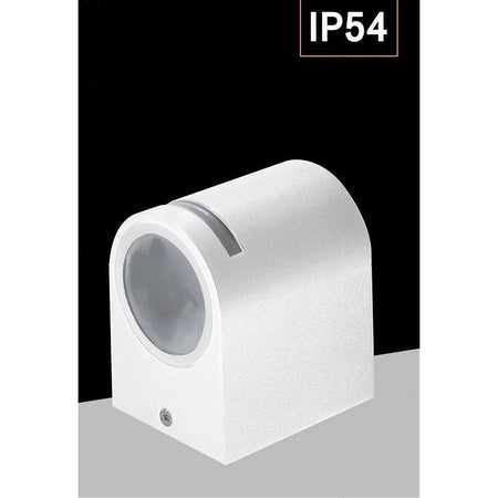 Applique Esterno Parete Facciate Giardino Lampada Muro Attacco Gu10 Ip54 Gn-wl061