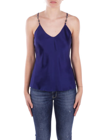 Max Mara Top Blu da donna