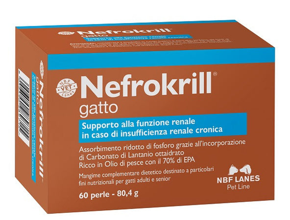Nefrokrill gatto 60 prl