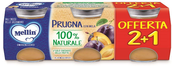 Mellin omog prugna 3pz 100g