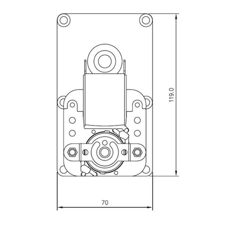 Motoriduttore Mellor FB1344 stufe a pellet 14702026