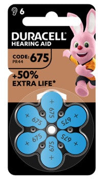 Duracell easy tab 675 blu