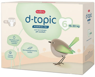 Dtopic pannolini 6 16pz